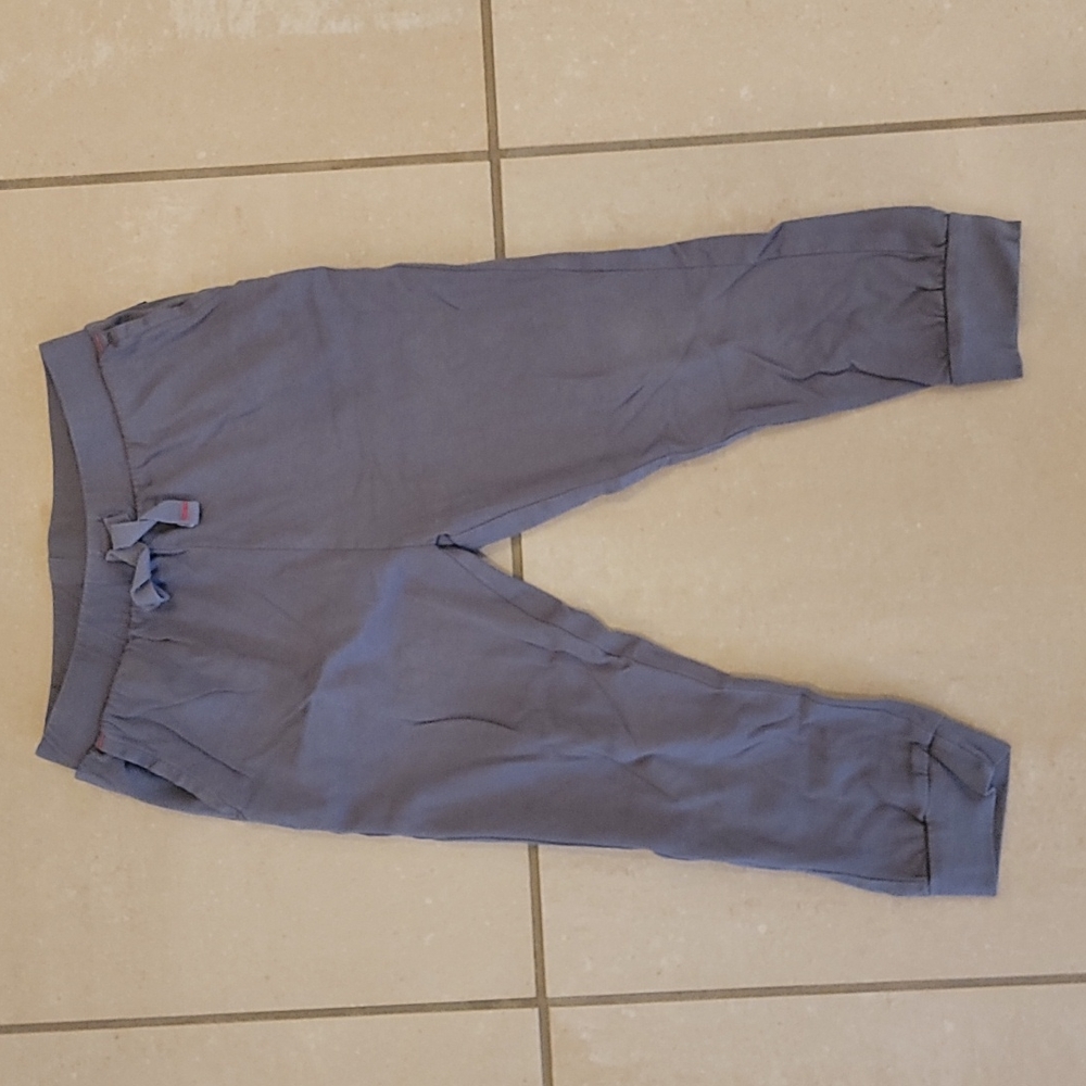 Gray cotton pants 3t